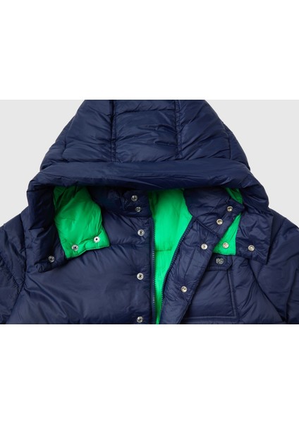 Erkek Çocuk Çift Renkli Mont - Lacivert fırsatları