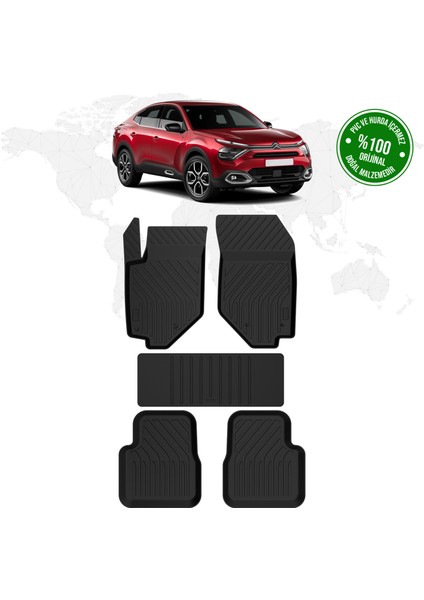 Citroen C4X 4d Havuzlu Paspas (Elektrikli Hariç) 2022 Model ve Sonrası