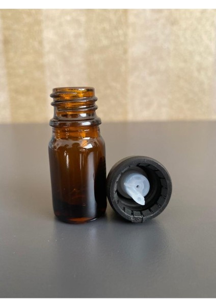 5 ml Kahvrengi Şişe, İçten Damlalıklı Kapak, 24 Adet Siyah Da mlatmalı Kapak, Esans Şişesi, Boş Şişe, Aroma Şişesi fiyatları