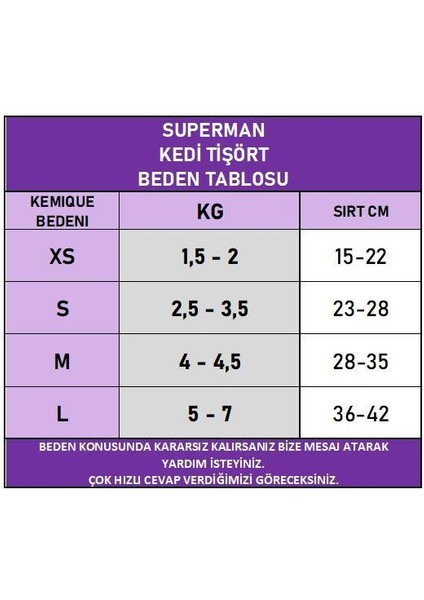 Mavi Superman Kedi Tişörtü Kedi Kıyafeti Kedi Elbisesi