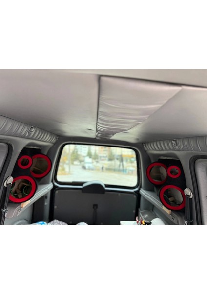 Volkswagen Caddy Kelebek Cam 2 Takım Kırmızı Halkalı Pandizot