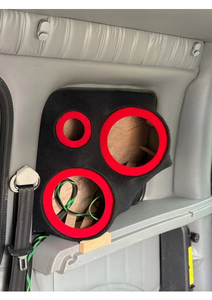 Volkswagen Caddy Kelebek Cam 2 Takım Kırmızı Halkalı Pandizot fırsatları