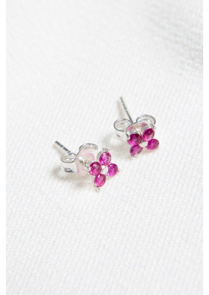 Tekno Trust Kadın Minimal 925 Ayar Gümüş Küpe