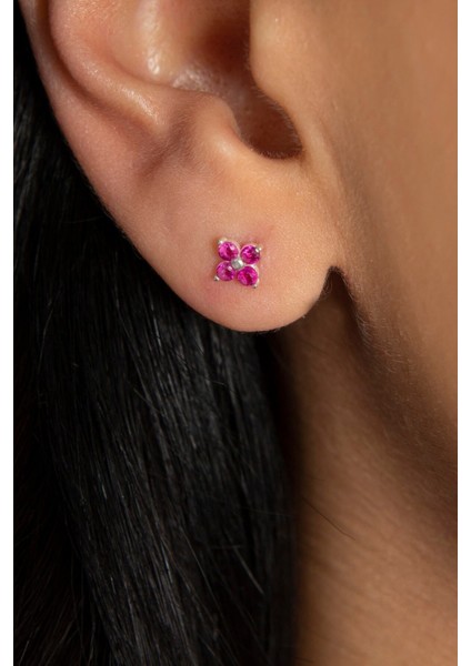 Tekno Trust Kadın Minimal 925 Ayar Gümüş Küpe modelleri