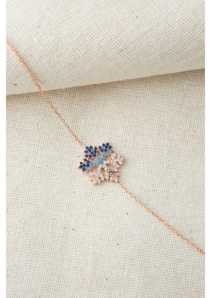 Tekno Trust Kadın Kar Tanesi Model 925 Ayar Gümüş Bileklik fırsatları