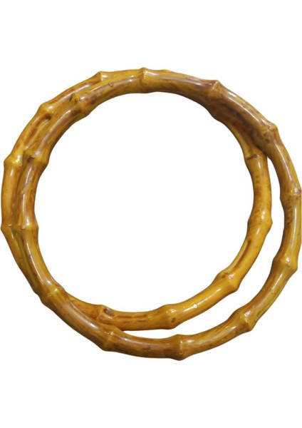 Çanta Sapı Akrilik Yuvarlak Hardal