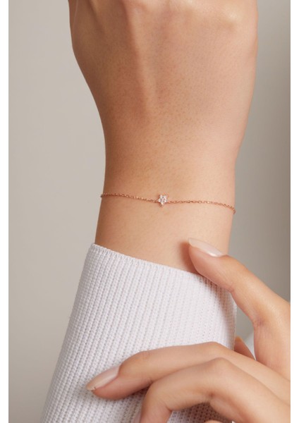 Tekno Trust Kadın Minimal Yıldız Model 925 Ayar Gümüş Bileklik fiyatları