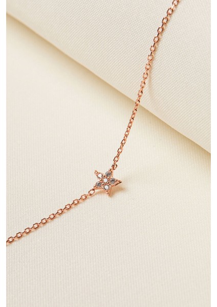 Tekno Trust Kadın Minimal Yıldız Model 925 Ayar Gümüş Bileklik modelleri