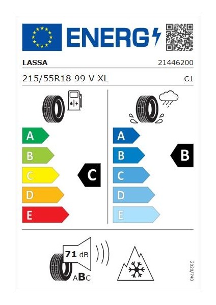 215/55 R18 99V Xl Competus Winter 2+ Oto Kış Lastiği ( Üretim Yılı : 2024 )