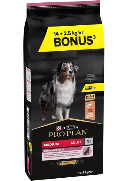 Proplan Somonlu Hassas Yetişkin Kuru Köpek Maması 14+2,5 kg