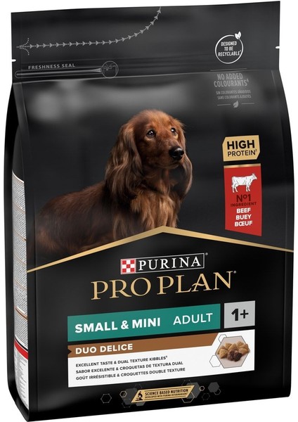 Duo Delice Sigir Etli Küçük Irk Yetiskin Köpek Mamasi 2,5 kg