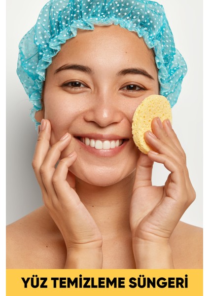 Yüz Temizleme Süngeri Doğal Makyaj Temizleme Süngeri Makeup Remover Sponges