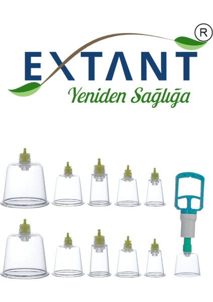 Detaylı Hacamat Kupası Tam Set 39 Parça