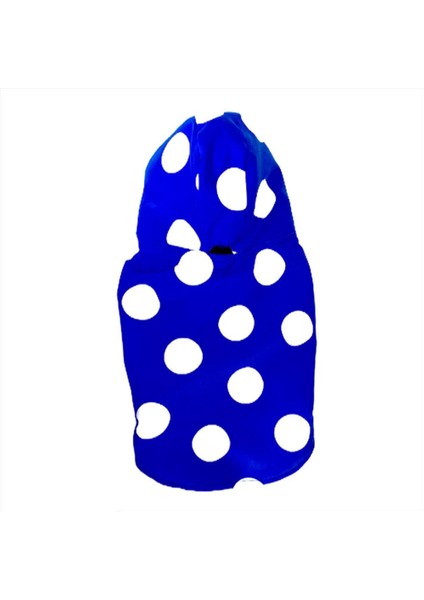 Mega Dots Blue Yağmurluk Kapşonlu Köpek Yağmurluğu fiyatları