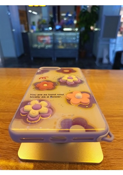 iPhone 7 Plus/8 Plus Uyumlu Kabartma Figürlü Darbe Korumalı Kapak Renkli Kılıf modelleri