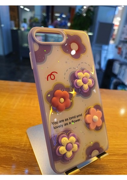 iPhone 7 Plus/8 Plus Uyumlu Kabartma Figürlü Darbe Korumalı Kapak Renkli Kılıf fırsatları