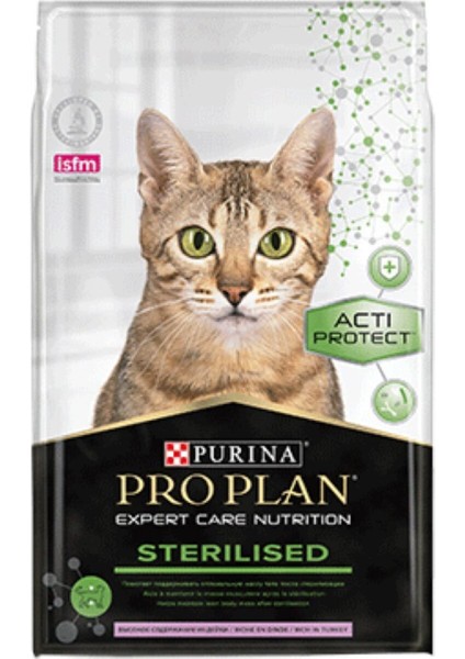 Proplan Actiprotect Sterilised Hindili Kedi Maması 3 kg