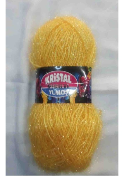 Simli Kristal Ip 5 Adet Renk Sarı