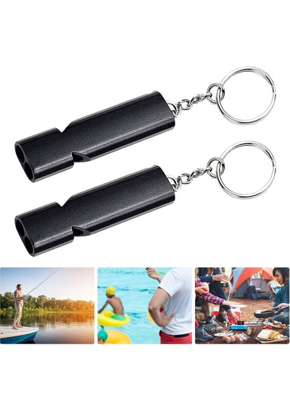 Sos Acil Durum Imdat Deprem Düdüğü Alüminyum Islık Anahtarlıklı Balıkçılık Avcılık Kamp Yürüyüş Düdüğü, Metal Düdük