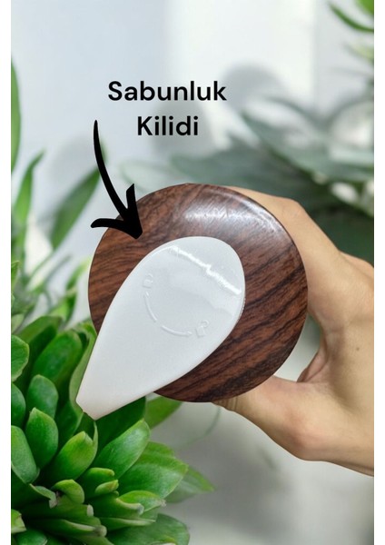 Tekno Trust Lüks 5'li Banyo Seti - - Ahşap Desenli