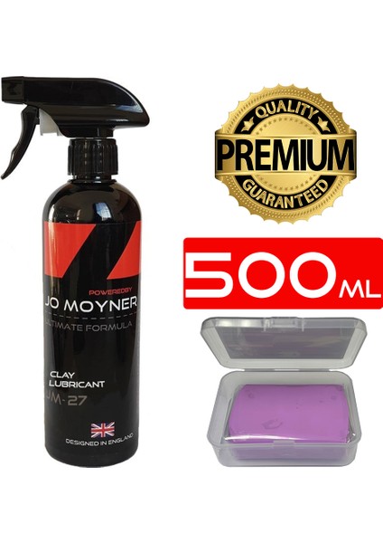 Clay Bar Kaydırıcı Set Kil Hamuru Uygulama Seti