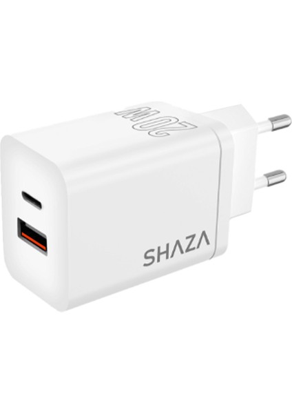 SG2501 20W USB Qc3.0 + Type-C Pd Şarj Adaptörü