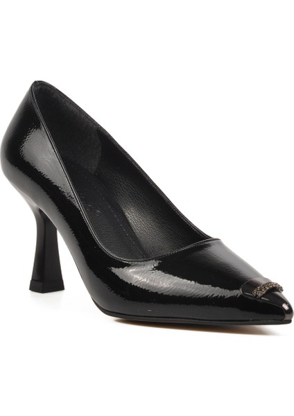 Siyah Kadın Topuklu Ayakkabı