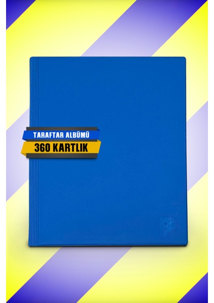 Koleksiyon Kart Albümü 360 Kartlık ( Futbolcu - Magic - Panini - Pokemon - Yugioh Vb. )