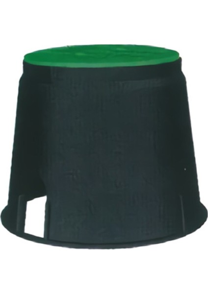 Yuvarlak Vana Kutusu 6"