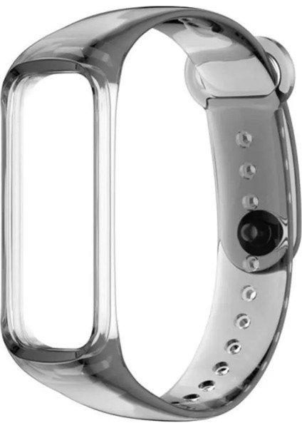 Samsung Galaxy Fit 2 (SM-R220) Uyumlu Renkli Şeffaf Silikon Kordon Kayış