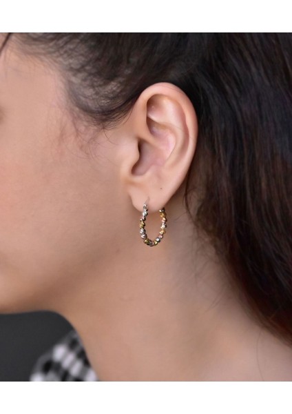 Tekno Trust Kadın Dorika Top 925 Ayar Gümüş Küpe modelleri