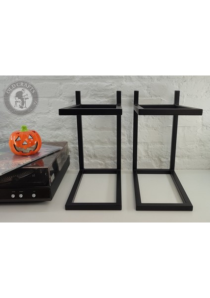 Metal Çift Hoparlör Standı - Metal Büyük Hoparlör Standı - 5