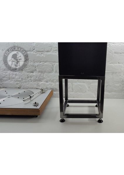 Metal Çift Hoparlör Standı - Metal Büyük Hoparlör Standı - 7