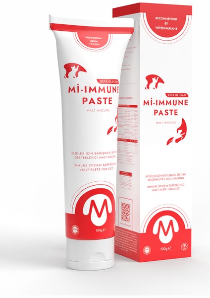 Mi-Immune Paste Immun Sistem Kedi Malt Macunu 100 gr