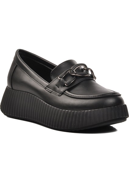 Siyah Cilt Kadın Günlük Ayakkabı
