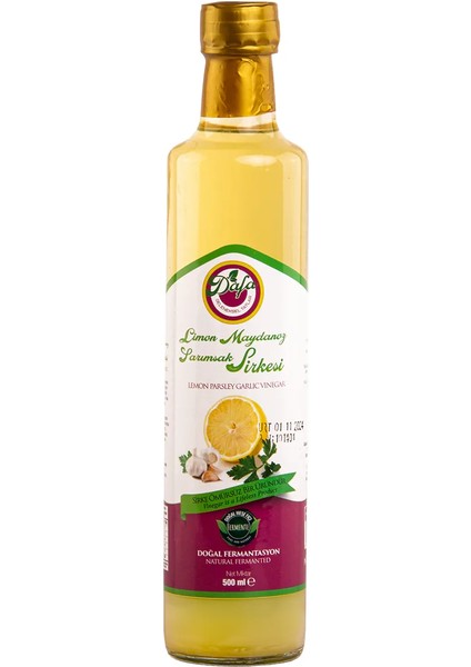 Limon Maydanoz Sarımsak Sirkesi 500 ml