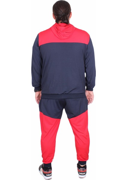 Mocgrande Erkek Büyük Beden Eşofman Takım Parçalı Mg TK722 Lacıvert modelleri