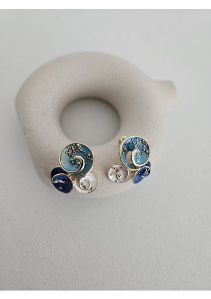 Mavi Sarmal Küpe fiyatları