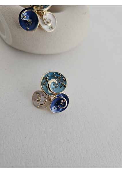 Mavi Sarmal Küpe fırsatları