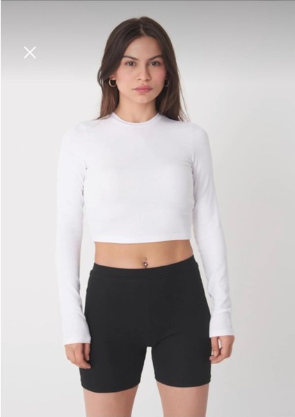 Uzun Kol Bady Crop Fitilli Kaşkorse Kumaş fiyatları