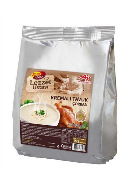 Mutfak Lezzet Ustası Kremalı Tavuk Çorbası 3 kg