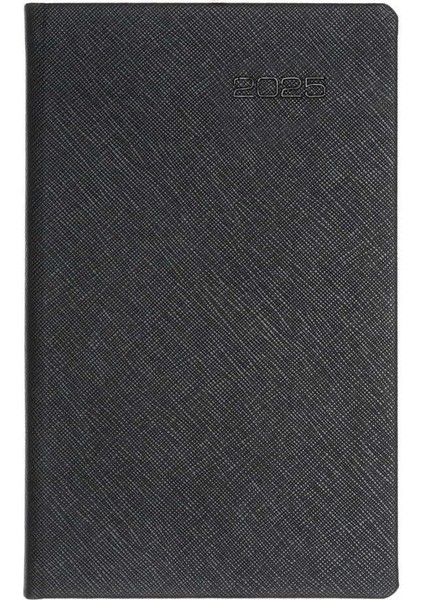 Tekno Trust 13X21CM Siyah Günlük Ajanda 1030 - 2025