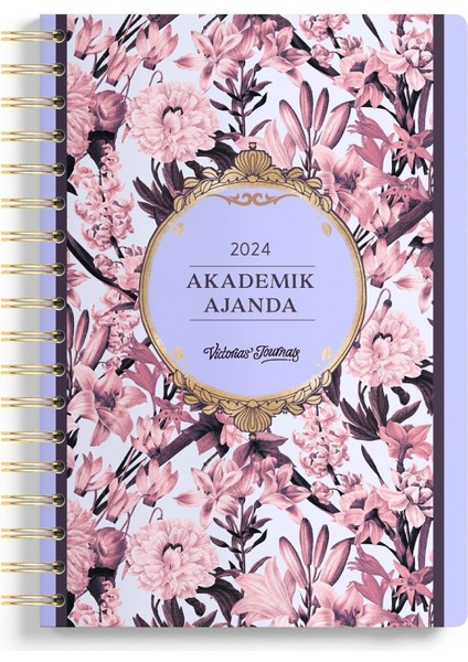 Tekno Trust Akademik Ajanda 2024-2025 Spiralli 17X23CM 100GR.