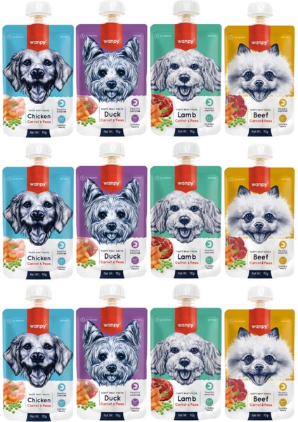 Karma Taze Köpek Et Ezmesi 90GR - 12 Adet