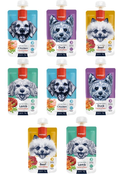 Karma Taze Köpek Et Ezmesi 90GR - 8 Adet