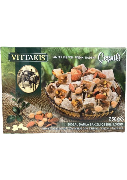 Doğal Damla Sakızlı (Çeşnili) Lokum 250 gr fiyatları