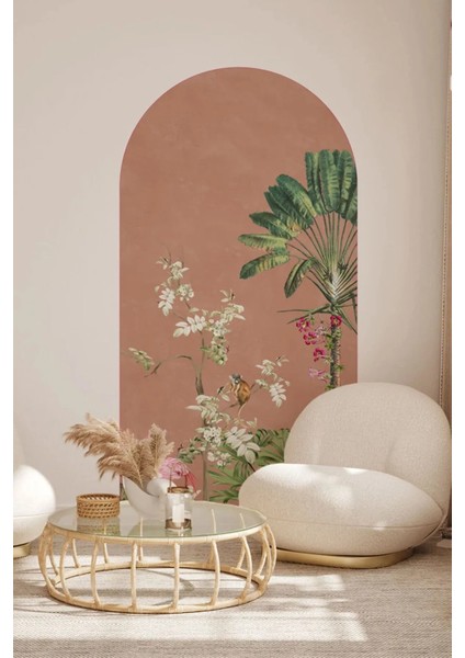 Egzotik Orman Boho Kemer Arch Modern Duvar Sticker fiyatları