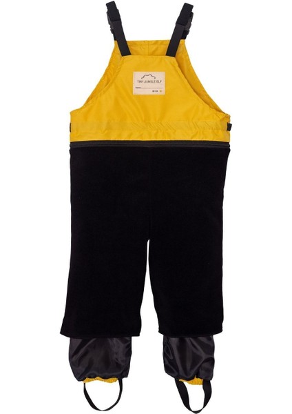 Su Geçirmez Yağmur Tulumu Poları Takılıp Çıkarılabilir - Sarı