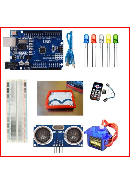 Arduino Başlangıç Seti 4WD Araba Seti