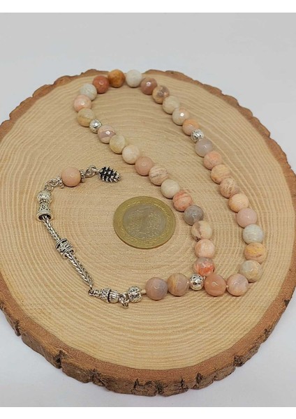 Güneş Taşı Üst Segment Petek Kesim 33LÜK Tesbih 8mm (36540) indirimleri